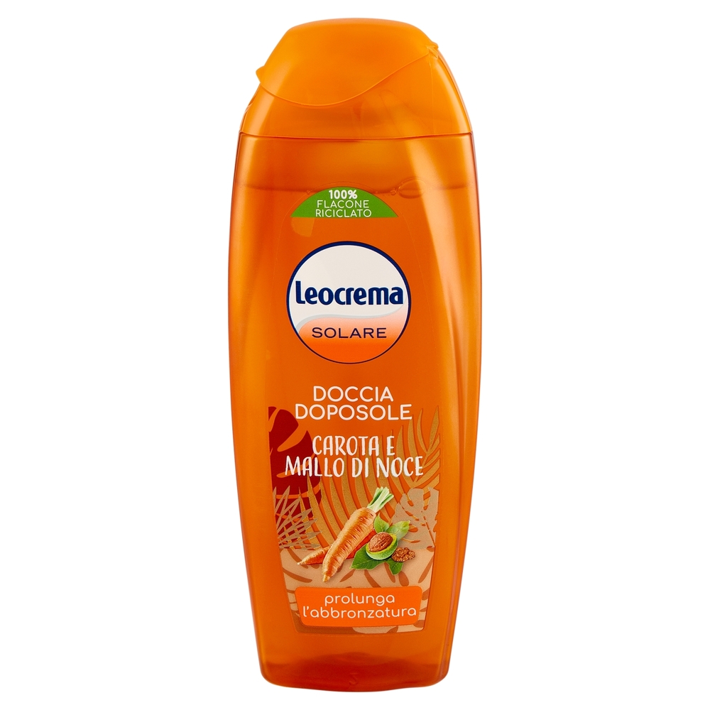 Leocrema Solare Doccia Doposole Carota e Mallo di Noce 250 ml